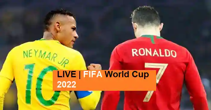 Live: Ronaldo, Neymar in Action for FIFA World Cup 2022